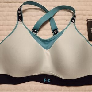 Under Armour Sports Bra |Teal |Size 1x
